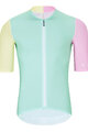 HOLOKOLO Kurzarm Radtrikot und Shorts - PERFORMANCE - Rosa/Hellgrün