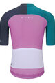 HOLOKOLO Kurzarm Radtrikot und Shorts - PERFORMANCE - Lila/Blau/Weiß/mehrfarbig