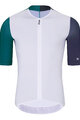 HOLOKOLO Kurzarm Radtrikot und Shorts - PERFORMANCE - Lila/Blau/Weiß/mehrfarbig