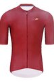 HOLOKOLO Kurzarm Radtrikot und Shorts - EYELET - Beige/bordeaux