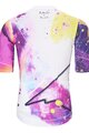 HOLOKOLO Kurzarm Radtrikot und Shorts - SPLASH - mehrfarbig/Rosa/Lila