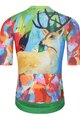 HOLOKOLO Kurzarm Radtrikot und Shorts - DEER - mehrfarbig/Grün