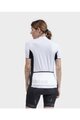 ALÉ Kurzarm Radtrikot und Shorts - COLOR BLOCK LADY - Weiß/Schwarz