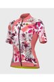 ALÉ Kurzarm Radtrikot und Shorts - PR-S GARDEN LADY - Rosa/Schwarz