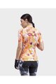 ALÉ Kurzarm Radtrikot und Shorts - PR-S AMAZZONIA LADY - Schwarz/Orange