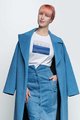 NU. BY HOLOKOLO Kurzarm Fahrrad-Shirt - CURIOSITY - Weiß/Blau