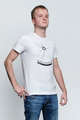 NU. BY HOLOKOLO Kurzarm Fahrrad-Shirt - RIDE THIS WAY - mehrfarbig/Weiß