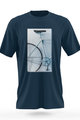 NU. BY HOLOKOLO Kurzarm Fahrrad-Shirt - DON'T QUIT - Blau