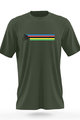 NU. BY HOLOKOLO Kurzarm Fahrrad-Shirt - A GAME - mehrfarbig/Grün
