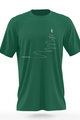 NU. BY HOLOKOLO Kurzarm Fahrrad-Shirt - UP & NEVER STOP - Grün