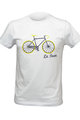 NU. BY HOLOKOLO Kurzarm Fahrrad-Shirt - LE TOUR LEMON - Weiß