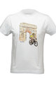 NU. BY HOLOKOLO Kurzarm Fahrrad-Shirt - LE TOUR PARIS - Weiß