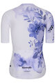 RIVANELLE BY HOLOKOLO Kurzarm Radtrikot und Shorts - FLOWERY LADY  - Blau/Schwarz