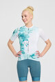 RIVANELLE BY HOLOKOLO Kurzarm Radtrikot und Shorts - FLOWERY LADY - Grün/mehrfarbig