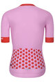 RIVANELLE BY HOLOKOLO Kurzarm Radtrikot und Shorts - FRUIT LADY - Rot/Schwarz/Rosa