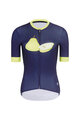 RIVANELLE BY HOLOKOLO Kurzarm Radtrikot und Shorts - FRUIT LADY  - Schwarz/Blau