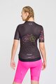 RIVANELLE BY HOLOKOLO Kurzarm Radtrikot und Shorts - MAAPPI DARK LADY - Schwarz/Rosa