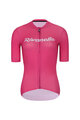 RIVANELLE BY HOLOKOLO Kurzarm Radtrikot und Shorts - DRAW UP  - Schwarz/Rosa