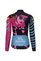 RIVANELLE BY HOLOKOLO Fahrradjacke und Hose für den Winter - MEDITATION WINTER - Schwarz/Rosa