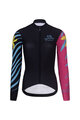 RIVANELLE BY HOLOKOLO Fahrradjacke und Hose für den Winter - MEDITATION WINTER - Schwarz/Rosa
