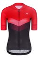 RIVANELLE BY HOLOKOLO Kurzarm Radtrikot und Shorts - ARROW II - Schwarz/Rot