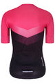 RIVANELLE BY HOLOKOLO Kurzarm Radtrikot und Shorts - ARROW II - Rosa/Schwarz