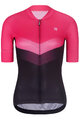 RIVANELLE BY HOLOKOLO Kurzarm Radtrikot und Shorts - ARROW II - Rosa/Schwarz