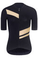 RIVANELLE BY HOLOKOLO Kurzarm Radtrikot und Shorts - GLAMOR - Schwarz/Beige