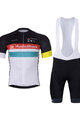 BONAVELO Kurzarm Radtrikot und Shorts - RADIOSHACK-NISSAN - mehrfarbig/Schwarz