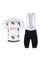 BONAVELO Kurzarm Radtrikot und Shorts - AG2R LA MONDIALE - mehrfarbig/Schwarz