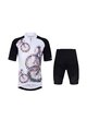 HOLOKOLO Kurzarm Radtrikot und Shorts - RIDERS KIDS - mehrfarbig/Weiß/Schwarz