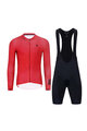 HOLOKOLO Kurzarm Radtrikot und Shorts - VICTORIOUS ELITE - Rot