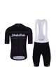 HOLOKOLO Kurzarm Radtrikot und Shorts - GEAR UP - Schwarz