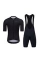 HOLOKOLO Kurzarm Radtrikot und Shorts - OCTOPUS  - Weiß/Schwarz