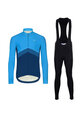 HOLOKOLO Fahrradjacke und Hose für den Winter - ARROW II. WINTER - Blau/Schwarz