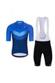 HOLOKOLO Kurzarm Radtrikot und Shorts - Holokolo ARROW II + - Schwarz/Blau