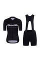 RIVANELLE BY HOLOKOLO Kurzarm Radtrikot und Shorts - GEAR UP  - Weiß/Schwarz