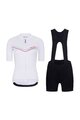 RIVANELLE BY HOLOKOLO Kurzarm Radtrikot und Shorts - LEVEL UP  - Weiß/Schwarz