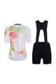 RIVANELLE BY HOLOKOLO Kurzarm Radtrikot und Shorts - FLOWERY LADY  - mehrfarbig/Schwarz