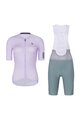 RIVANELLE BY HOLOKOLO Kurzarm Radtrikot und Shorts - VICTORIOUS ELITE - Grün/Lila