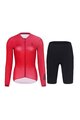 HOLOKOLO Kurzarm Radtrikot und Shorts - VICTORIOUS ELITE - Schwarz/Rot