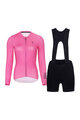 RIVANELLE BY HOLOKOLO Kurzarm Radtrikot und Shorts - VICTORIOUS ELITE - Schwarz/Rosa