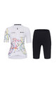 RIVANELLE BY HOLOKOLO Kurzarm Radtrikot und Shorts - MAAPPI ELITE - Gelb/Weiß