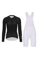 HOLOKOLO Kurzarm Radtrikot und Shorts - VICTORIOUS ELITE - Weiß/Schwarz