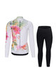 RIVANELLE BY HOLOKOLO Fahrradjacke und Hose für den Winter - FLOWERY WINTER - mehrfarbig/Schwarz