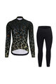 RIVANELLE BY HOLOKOLO Fahrradjacke und Hose für den Winter - WILDCAT WINTER - Schwarz/Braun