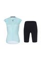 RIVANELLE BY HOLOKOLO Kurzarm Radtrikot und Shorts - FLAIR - Blau