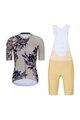 RIVANELLE BY HOLOKOLO Kurzarm Radtrikot und Shorts - BAROC - Schwarz/Beige