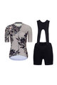 RIVANELLE BY HOLOKOLO Kurzarm Radtrikot und Shorts - BAROC - Schwarz/Grau