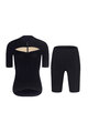 RIVANELLE BY HOLOKOLO Kurzarm Radtrikot und Shorts - GLAMOR - Schwarz